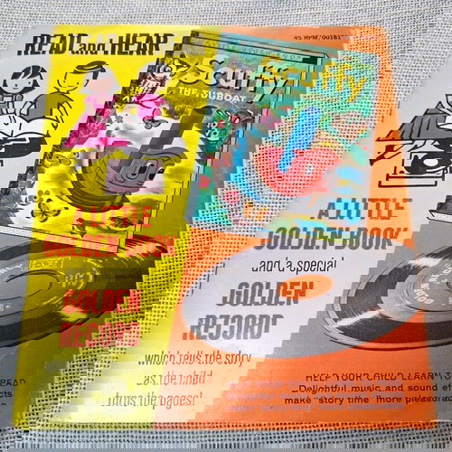 Scuffy The Tugboat 7' винилова плоча употребявана в отлично състояние