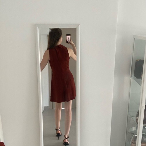 Toi&Moi burgundy playsuit size S like new