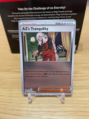 AZ's Tranquility Reverse Holo Chaos Rising Pokemon Card new
