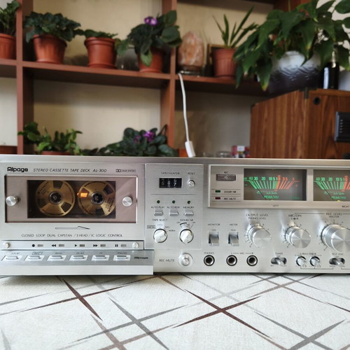 Alpage AL-300 3-Head Cassette Deck like new