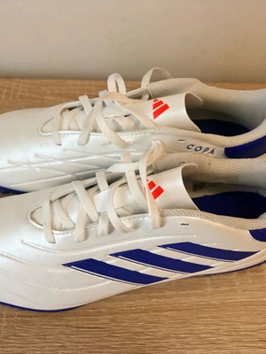 Adidas Copa football shoes like new, size 44⅔, white and blue