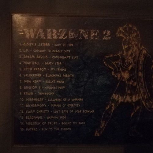 Warzone 2 CD used, metal