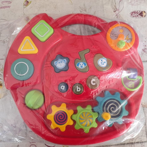 Set of 3 educational toys like new with farm and musical piano