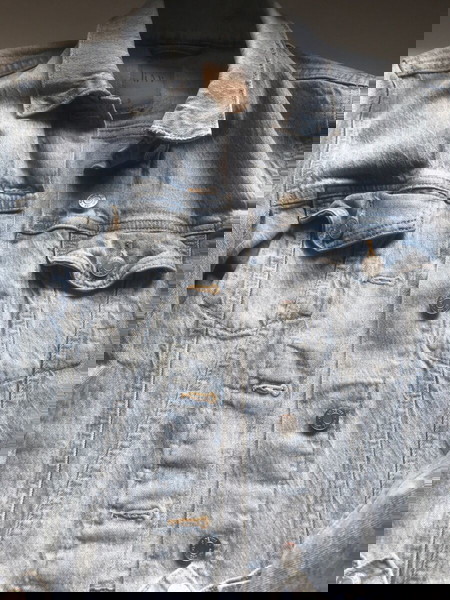 gap jean denim jacket small γυναικείο
