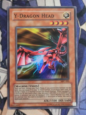 Y-Dragon Head κάρτα Yu-Gi-Oh! σαν καινούργιο