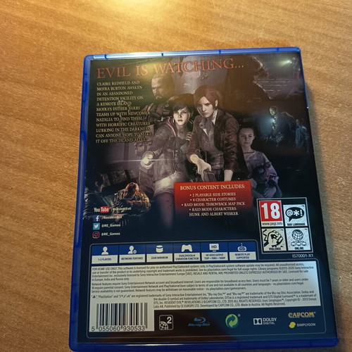 Resident Evil 2 Revelations PS4 like new