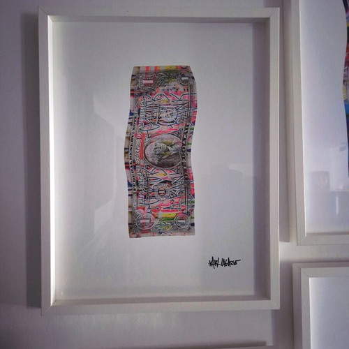 Karl Lagasse One Dollar lithograph, excellent condition