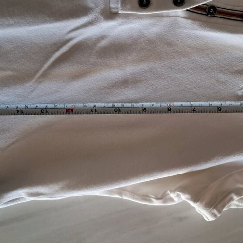 Burberry Short-Sleeve Shirt Medium Size Like New White
