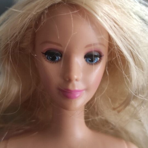 Barbie Sleeping Beauty 1998 vintage Mattel doll with original dress and pillow