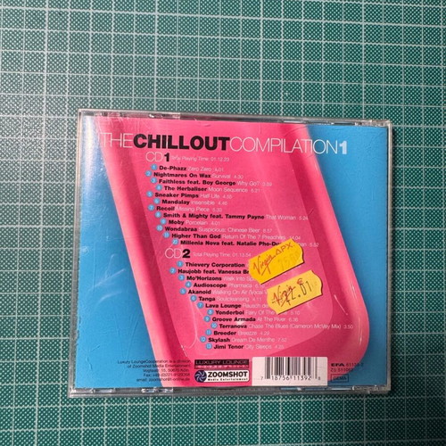 The Chillout Compilation 1 CD used, 2 CDs