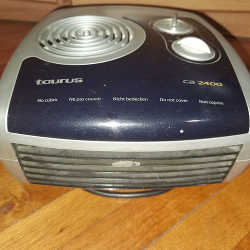 Taurus fan heater 2400 w used