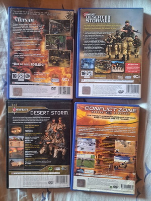 Conflict PS2 Bundle used, action games PAL