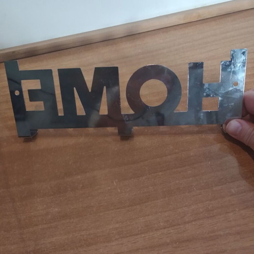 Iron wall hanger like new