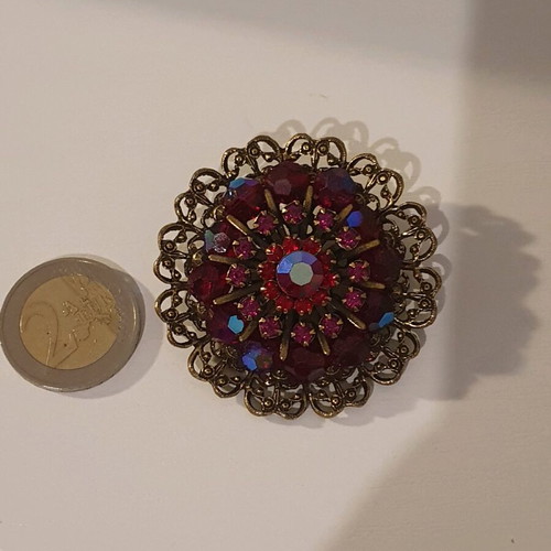 Weiss vintage 50s brooch used, authentic