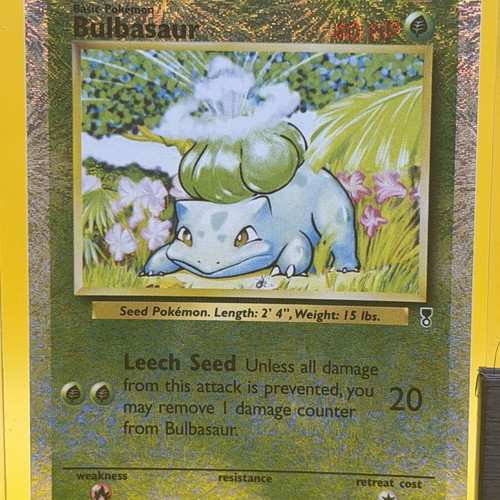 Bulbasaur Reverse Holo Legendary Collection Card near mint