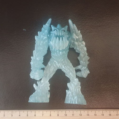 Schleich Eldrador Battle Frost Monster vs. Fire Lion like new