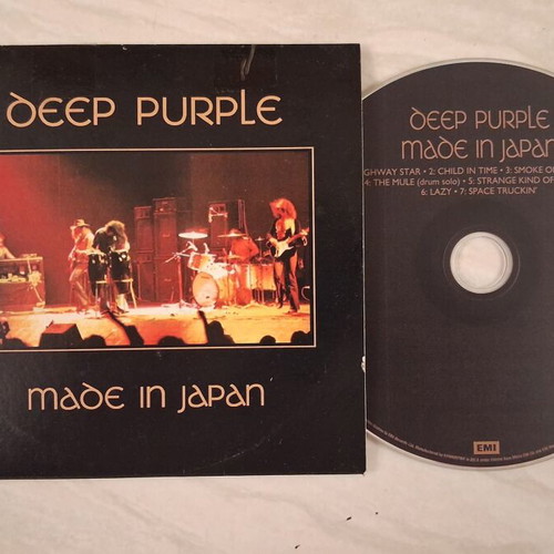 Deep Purple CD pack used, 4 classic rock albums