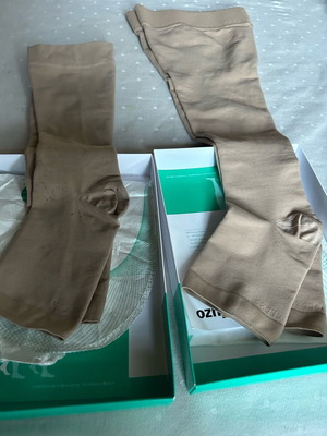 Juzo medical socks for phlebitis, two pairs, like new