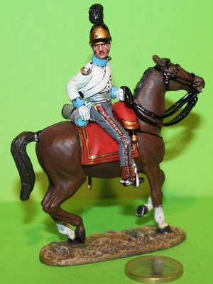 Del Prado Μολυβένια Στρατιωτάκια Officer Brandenburg Regiment 1813 μεταχειρισμένα