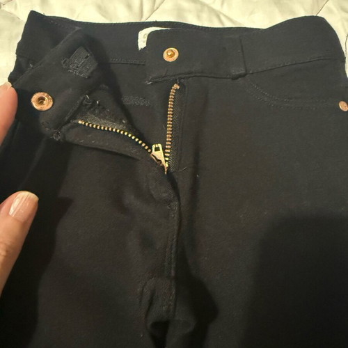 Orchestra zipper pants for 3-year-old girl black like new