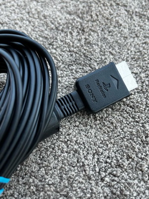 Original cable for PS1 and PS2 used