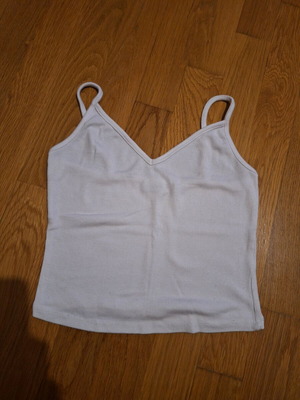 Bershka camisole like new, white, size M