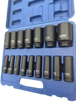 Hawek 16-Piece Impact Socket Set 1/2" 10-36 mm new