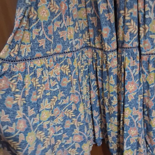 Attrattivo women's long dress like new, boho style, multicolor