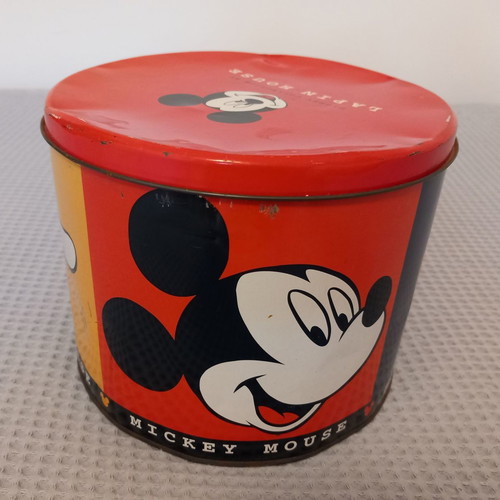 Metal Mickey Mouse box used