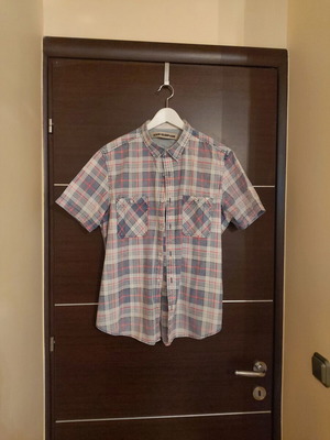 River Island men's checkered shirt XL like new