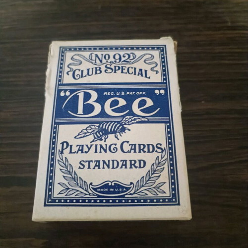 Bee Cambric Finish Usa playing cards like new