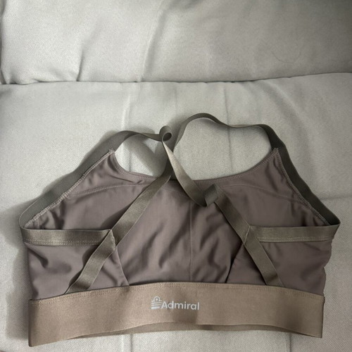 Admiral sports set leggings and bustier like new, beige and brown
