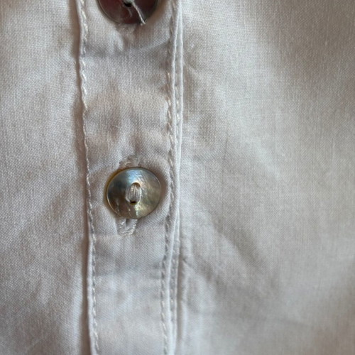 White cotton women's shirt like new, size M