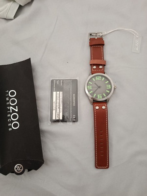 Oozoo men's watch new, brown