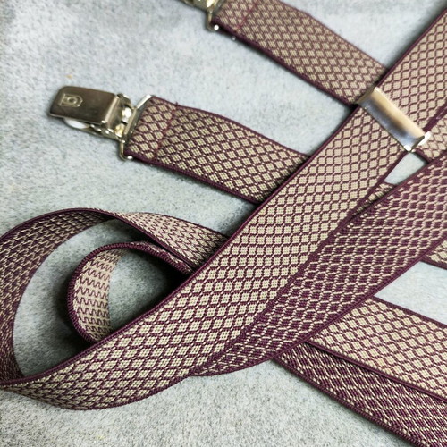 Gama Brands men's suspenders red adjustable like new