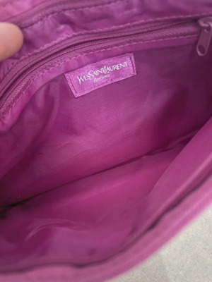 YSL beauty bag limited edition like new, magenta