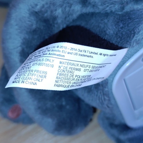 Talking Tom 80802 plush toy like new, original, 23-24 cm