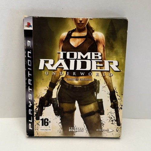 Tomb Raider Underworld Limited Edition PS3 PAL used, no discs