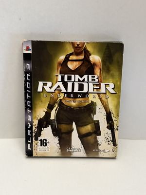 Tomb Raider Underworld Limited Edition PS3 PAL μεταχειρισμένη, χωρίς δίσκους