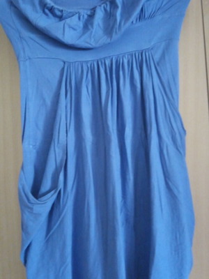 Purple boob tube floaty top size S-M used