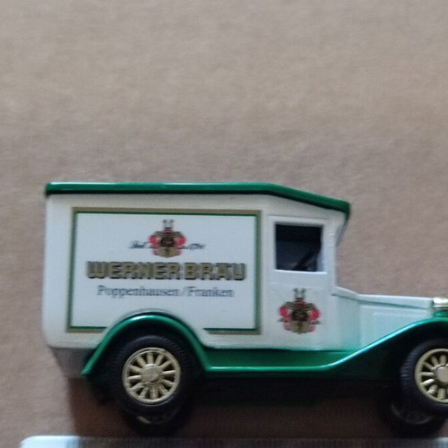Antique beer advertising truck model