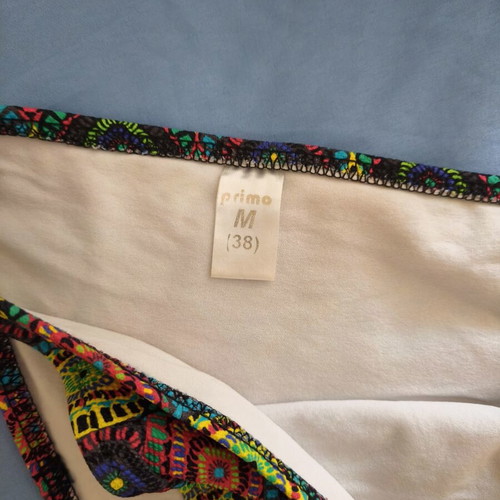 Primo bikini multicolor size M like new