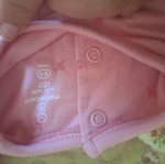 Mothercare pink summer romper for baby 6-9 months, like new