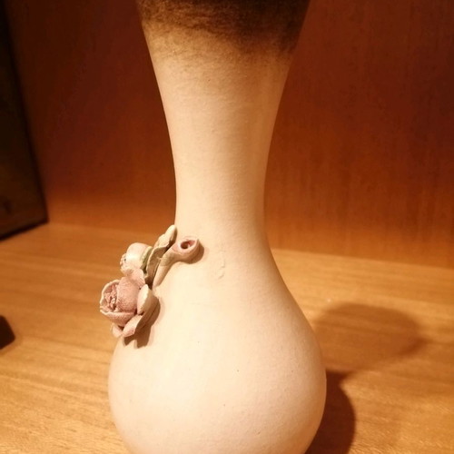 Capodimonte vase used, porcelain decorative Italian made