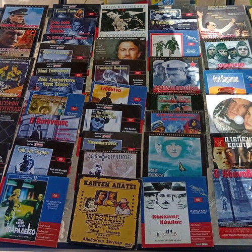 Classic DVD movies like new, 60 pieces