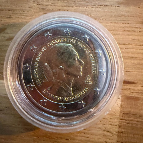 2€ Coin Maria Callas new