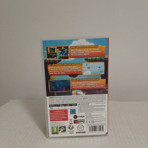 Alex Kidd in Miracle World DX Nintendo Switch game like new
