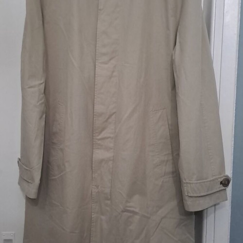 Canda Beige Long Duster Coat Like New