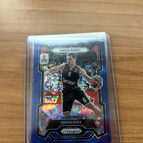 Nikos Zisis 2023/24 Panini Prizm Euroleague Basketball Blue Ice card new