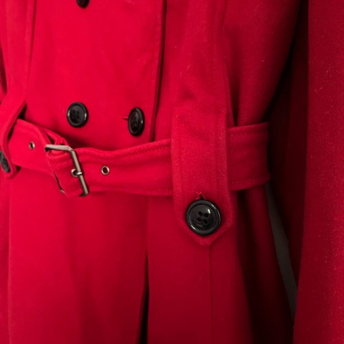 Women's coat used, red, size XL-XXL